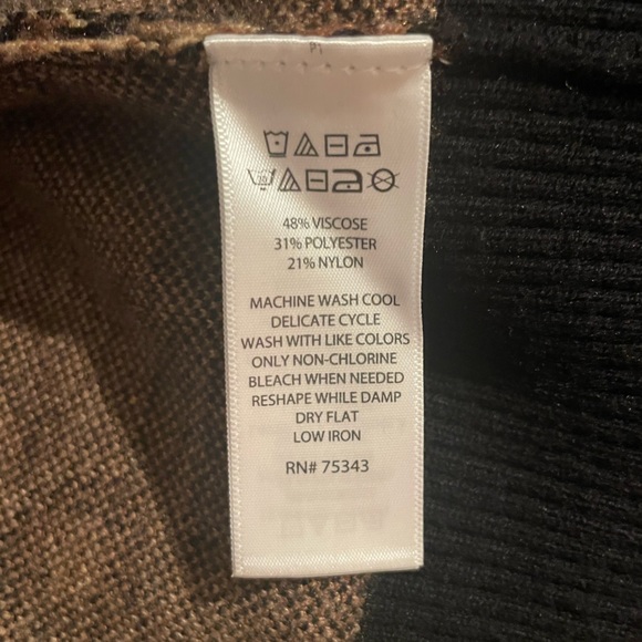 Rachel Zoe Animal Print Sweater NWOT - Picture 10 of 11